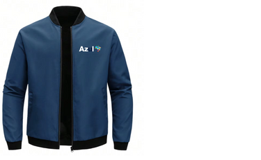 AZUL LOOSE SOLID COLOR JACKET